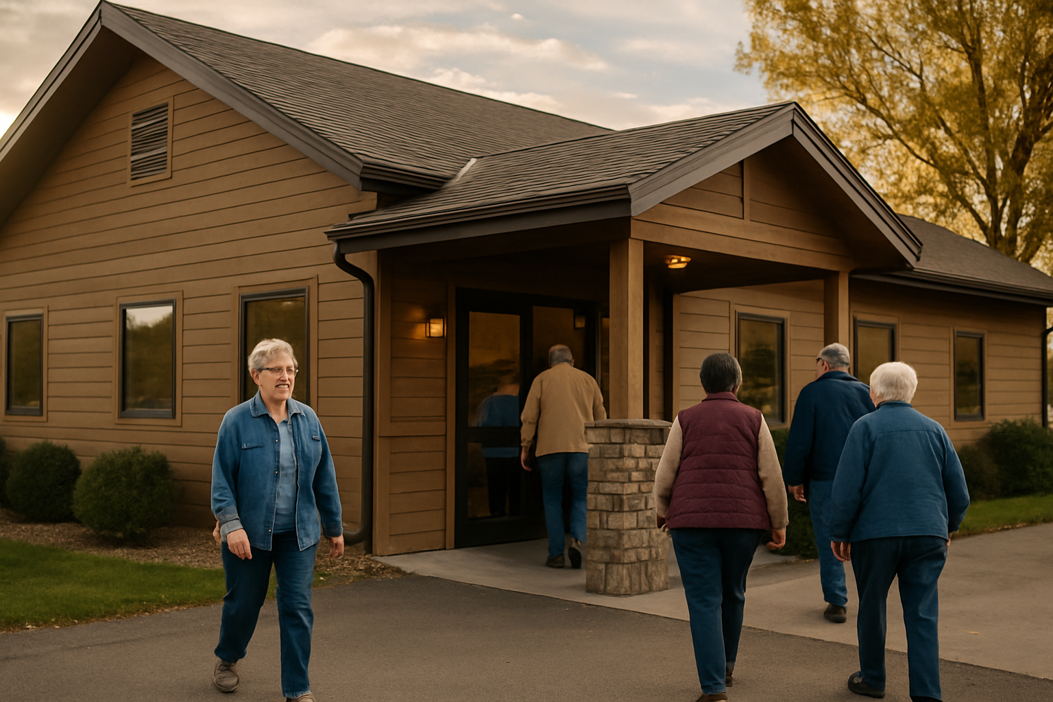 Vehicle donation moment in Montana